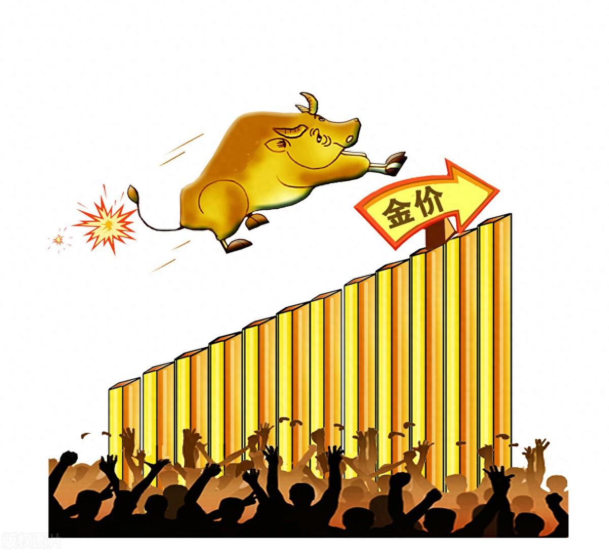 黄金上涨意味着什么（国际金价连续创历史新高释放什么信号？这对老百姓意味着什么）(图1)